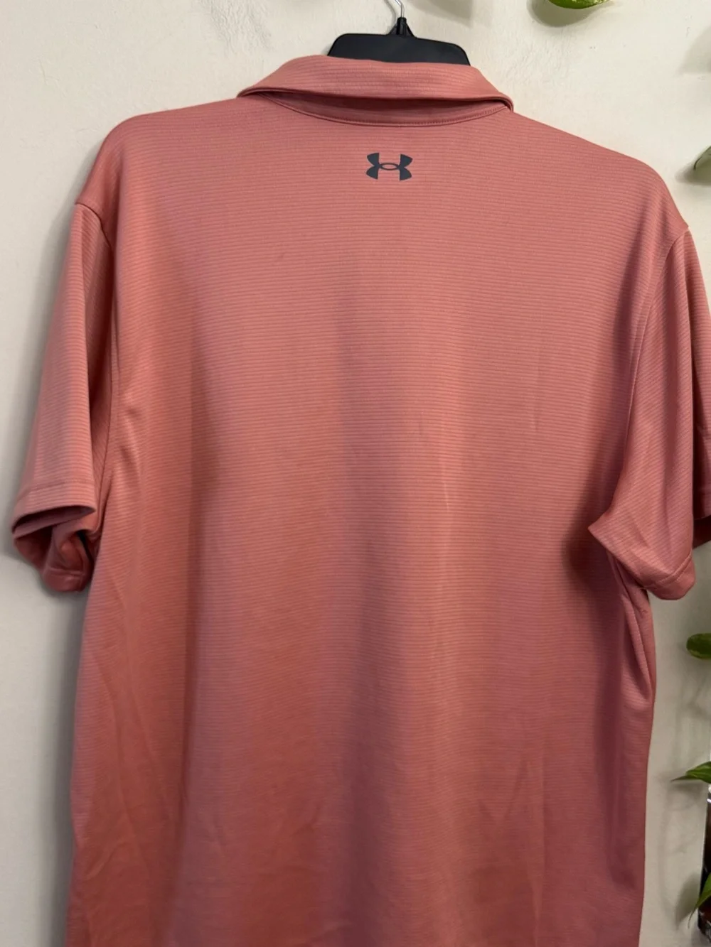 Jordan Men's Polo Shirt - Dusty Rose with Gray Trim